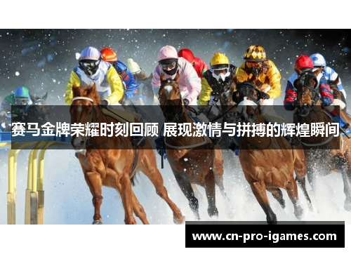 赛马金牌荣耀时刻回顾 展现激情与拼搏的辉煌瞬间